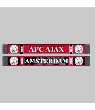 Ajax Sjaal Rood Zwart AFC Ajax god Ajax Sjaal Rood Zwart AFC Ajax god