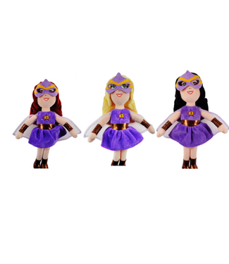 K3 Superhelden Knuffels Voordeelset 3 stuks