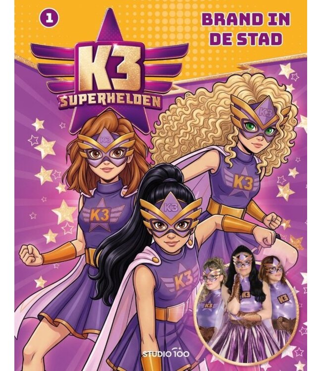 K3 Superhelden Leesboek