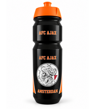 Ajax Bidon Zwart Oranje 750 ml Ajax Bidon Zwart Oranje 750 ml