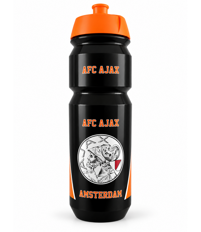 Ajax Bidon Zwart Oranje 750 ml
