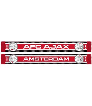 Ajax Sjaal Rood Wit Zwart AFC Ajax