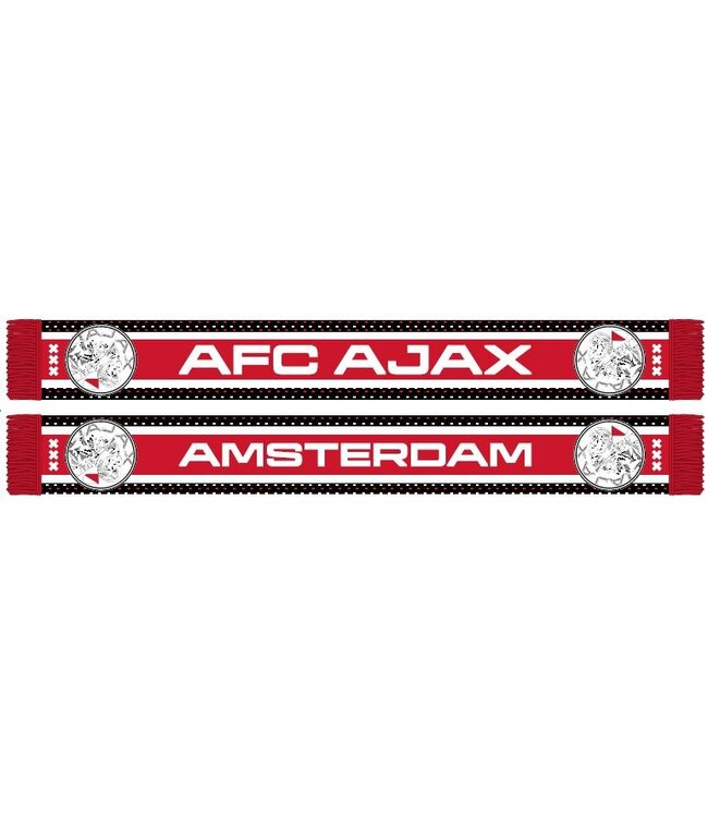 Ajax Sjaal Rood Wit Zwart AFC Ajax