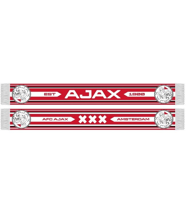 Ajax Sjaal Rood Ajax EST 1900 XXX
