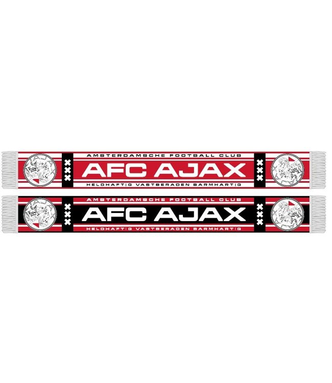 Ajax Sjaal Wit Rood AFC Ajax reverse