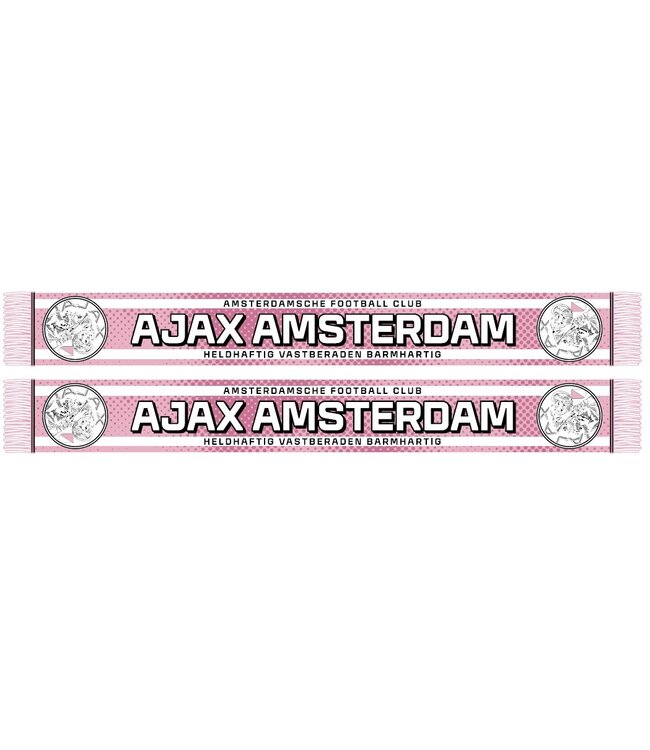 Ajax Sjaal Roze spikkel