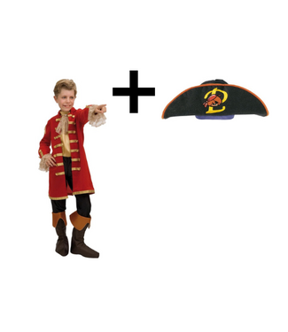 Piet Piraat Verkleedset + Hoed