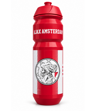 Ajax Bidon Oud Logo Rood 750ml