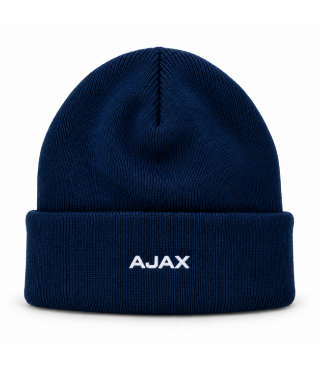 Ajax Amsterdam Muts Blauw Logo Adult