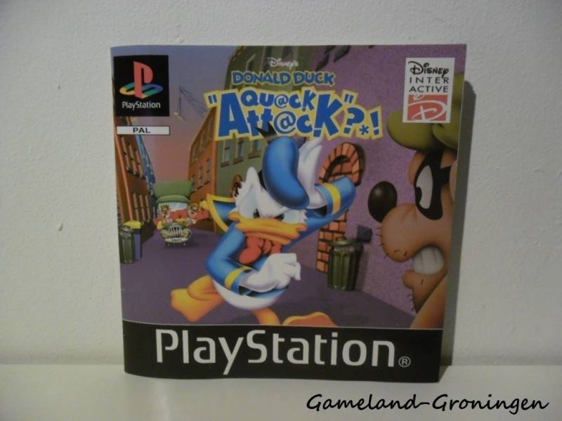 Disney's Donald Duck Quack Attack (Manual)