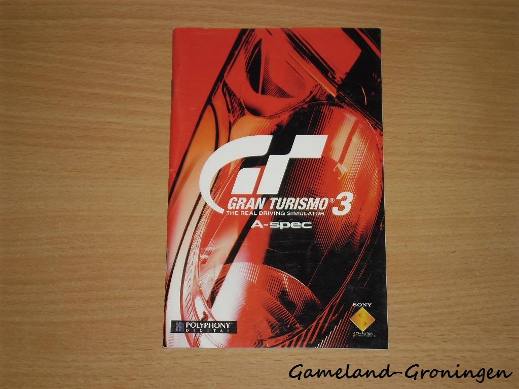 Gran Turismo 3 (Handleiding)