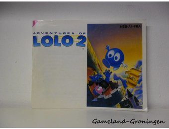 Adventures of Lolo 2 (Manual, FRA)