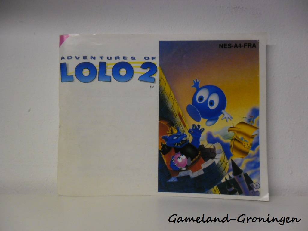 Adventures of Lolo 2 (Handleiding, FRA)