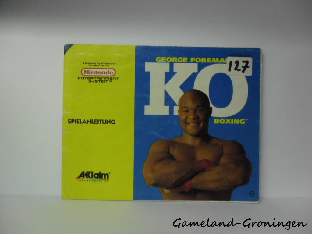 George Foreman's KO Boxing (Manual, NOE)