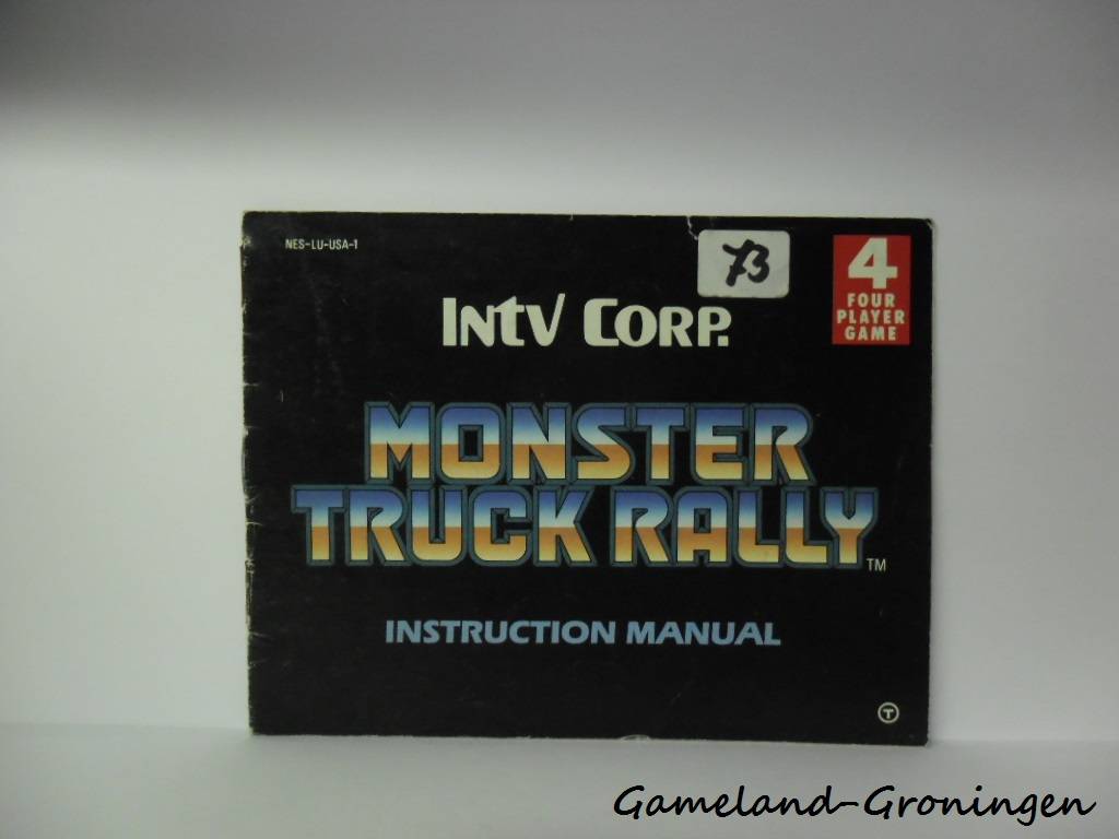 Monster Truck Rally (Handleiding, USA)