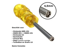 Dolphix Screwdriver 4,5mm for Retro Consoles