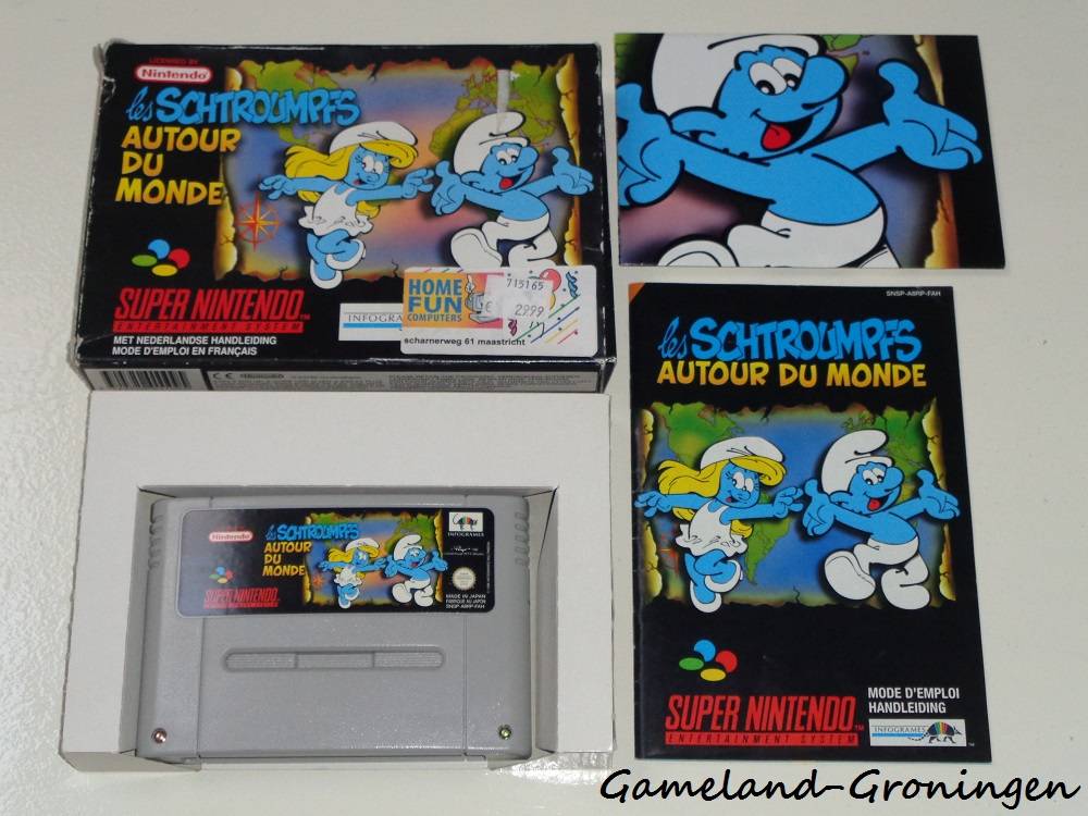 Les Schtroumpfs Autour du Monde with Poster (The Smurfs 2) (Complete, FAH)