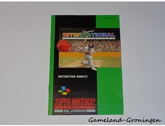 Super International Cricket (Handleiding, UKV)
