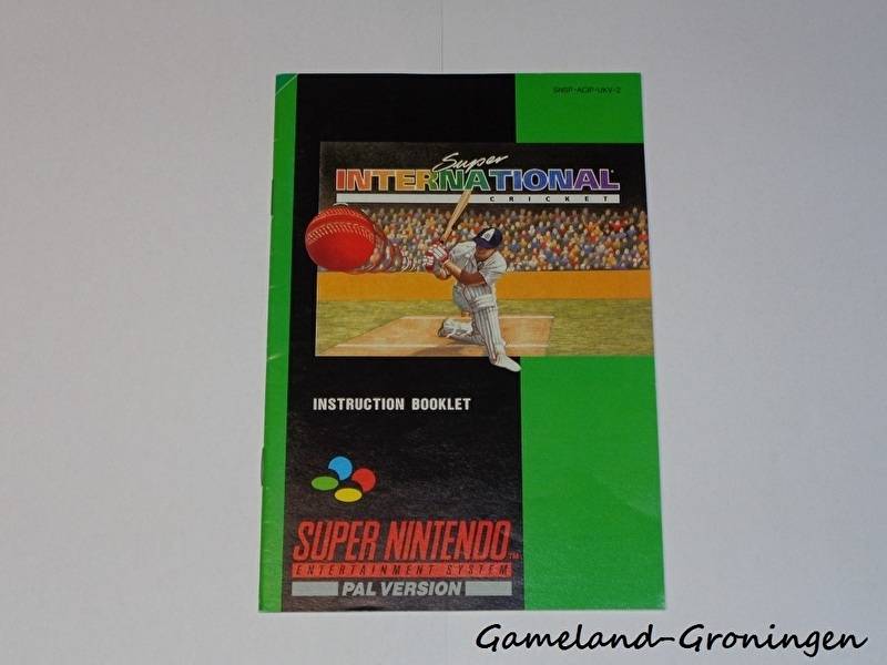 Super International Cricket (Manual, UKV)