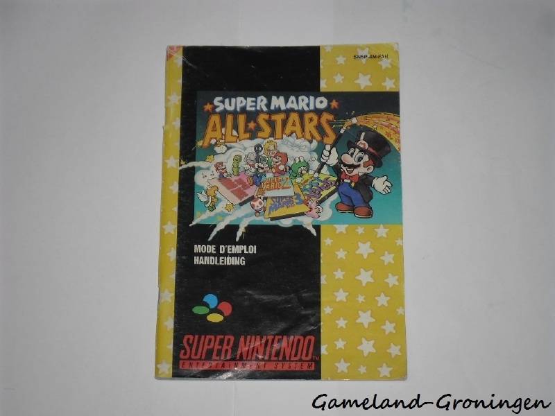 Super Mario All Stars (Handleiding, FAH)