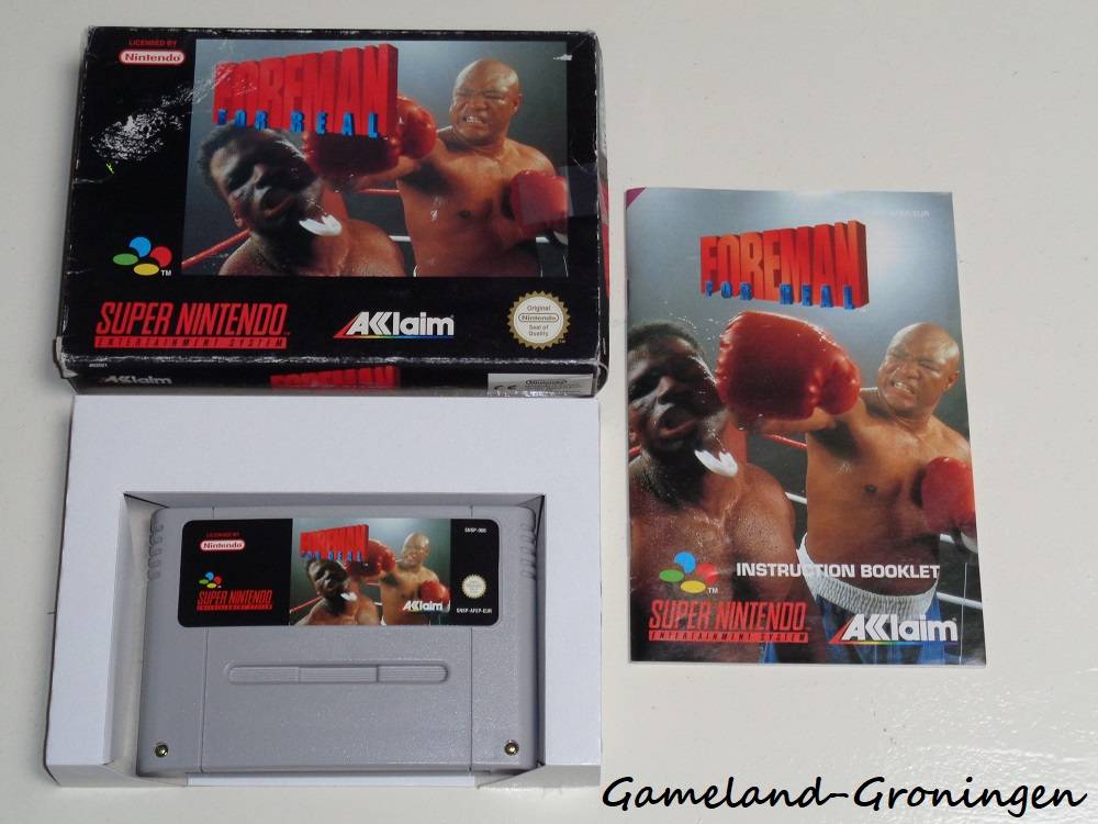 Foreman for Real (Complete, EUR)