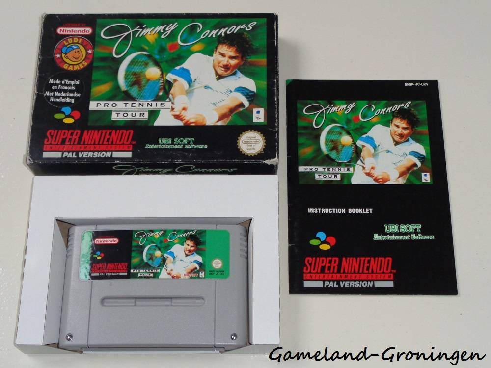 Jimmy Connors Pro Tennis Tour (Complete, UKV)