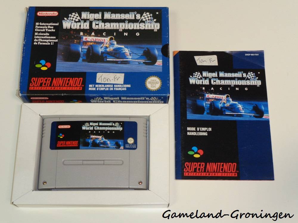 Nigel Mansell's World Championship Racing (Complete, FAH)