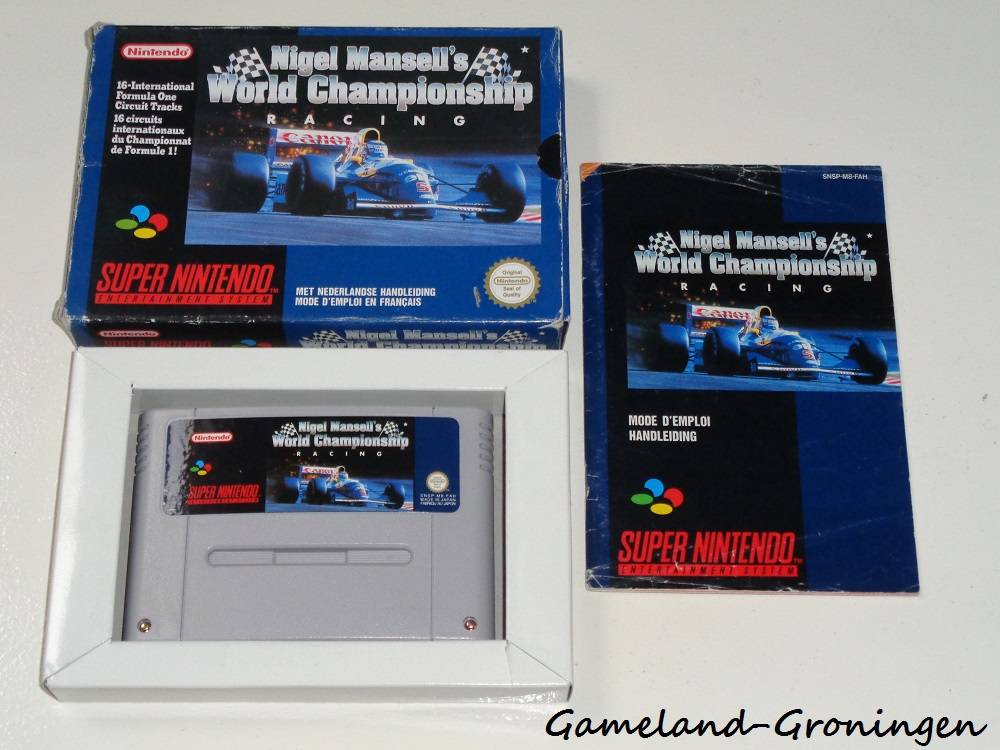 Nigel Mansell's World Championship Racing (Complete, FAH)