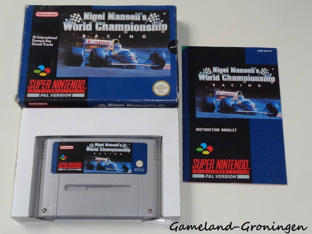 Nigel Mansell's World Championship Racing (Complete, UKV)