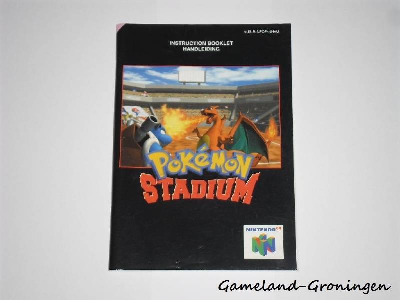 Pokemon Stadium (Handleiding, NHAU)