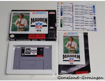 Madden NFL 94 (Compleet, NTSC/USA)