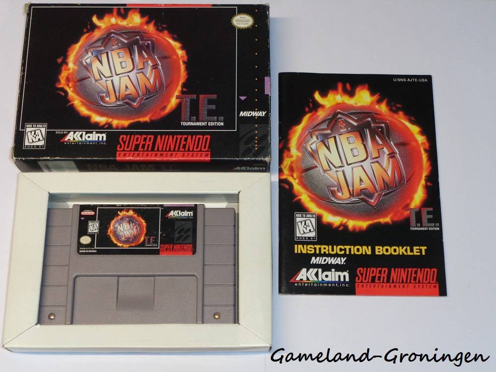 NBA Jam TE (Tournament Edition) (Complete, NTSC / USA)