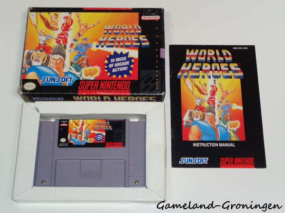 World Heroes (Complete, NTSC / USA)