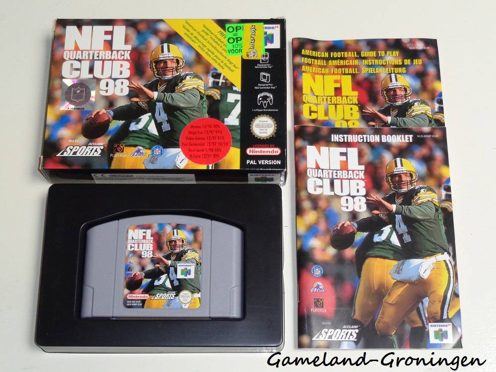 NFL Quarterback Club 98 (Complete, EUR)