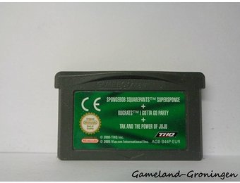 Spongebob Squarepants Supersponge + Rugrats + Tak (EUR)