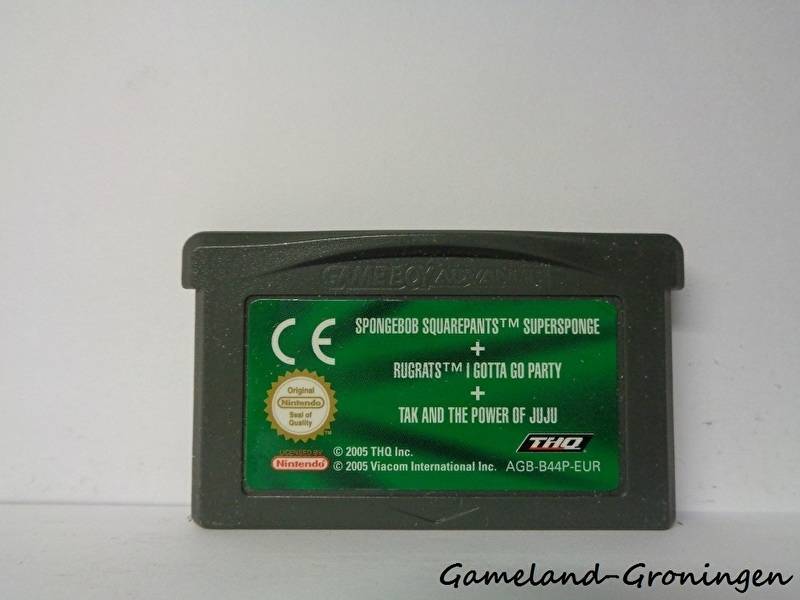 Spongebob Squarepants Supersponge + Rugrats + Tak (EUR)