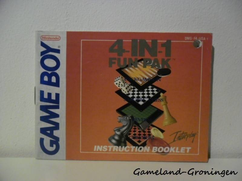 4 in 1 Fun Pak (Handleiding, USA)