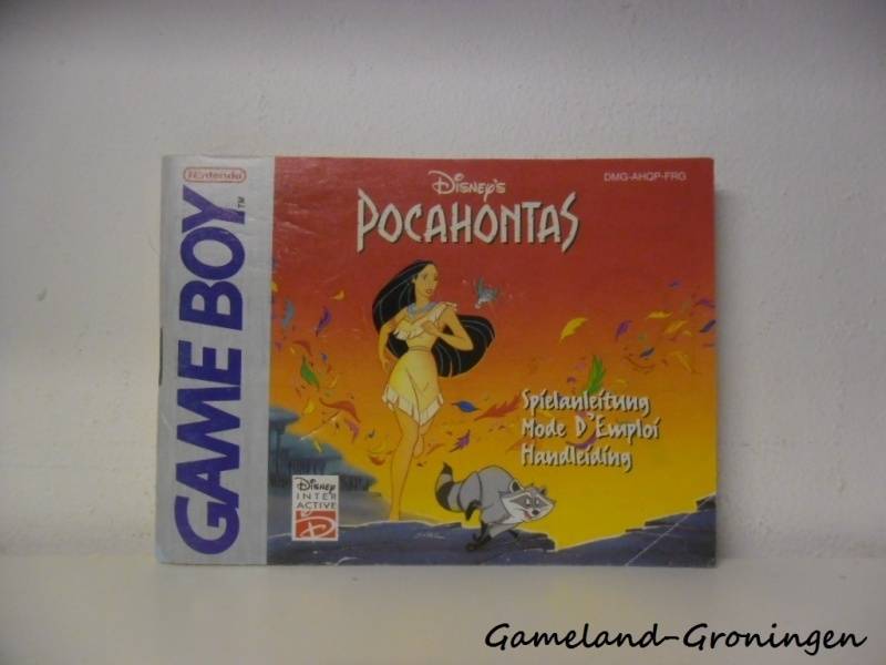 Disney's Pocahontas (Manual, FRG)
