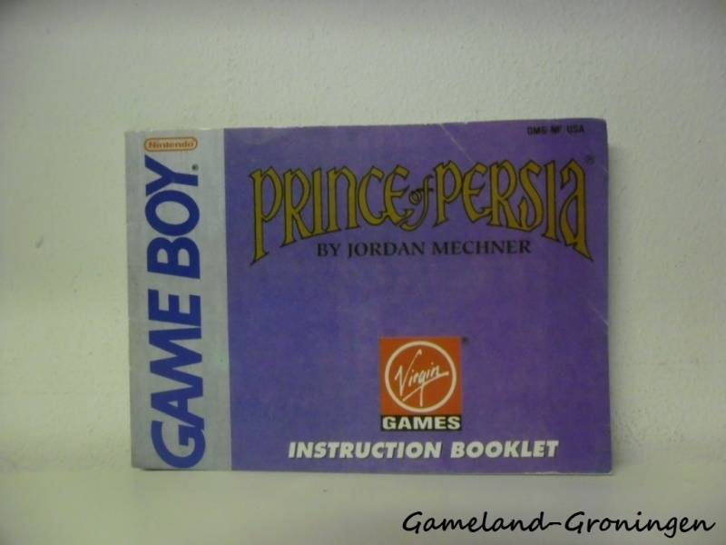 Prince of Persia (Handleiding, USA)