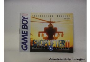 Choplifter II Rescue Survive (Handleiding, USA)