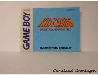 Kid Icarus of Myths and Monsters (Handleiding, USA)