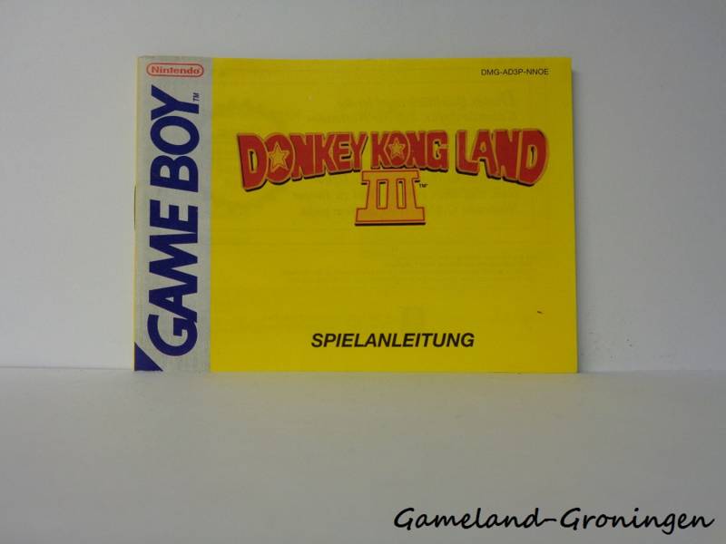 Donkey Kong Land III (Handleiding, NOE)