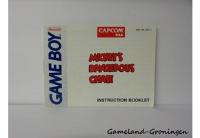 Disney's Mickey's Dangerous Chase (Handleiding, USA)