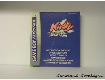 Kirby Nightmare in Dream Land (Handleiding, NEU6)