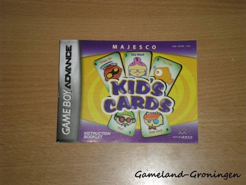 Kid's Cards (Manual, USA)