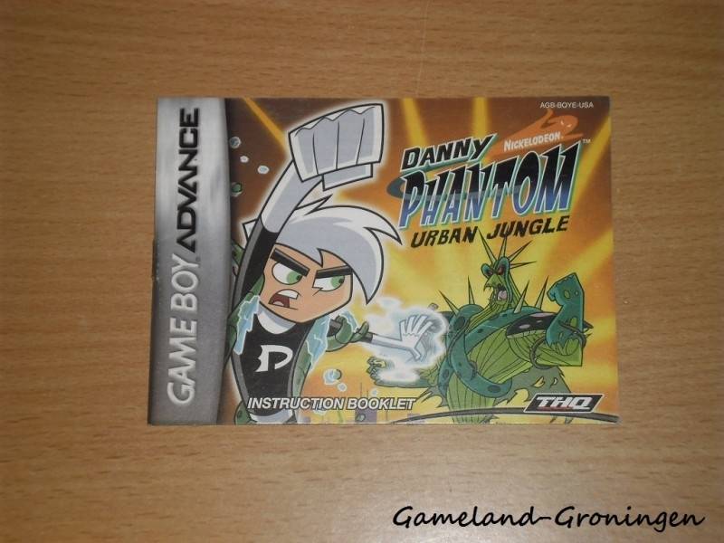 Danny Phantom Urban Jungle (Handleiding, USA)