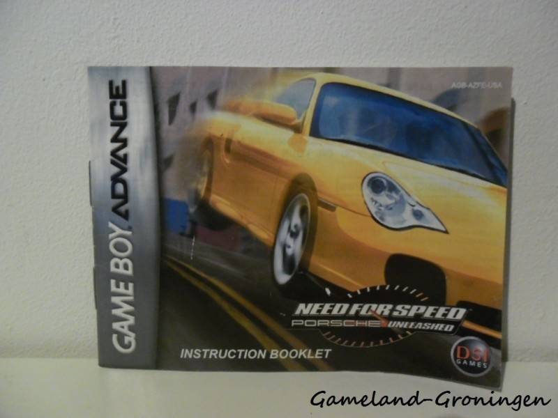 Need for Speed Porsche Unleashed (Handleiding, USA)