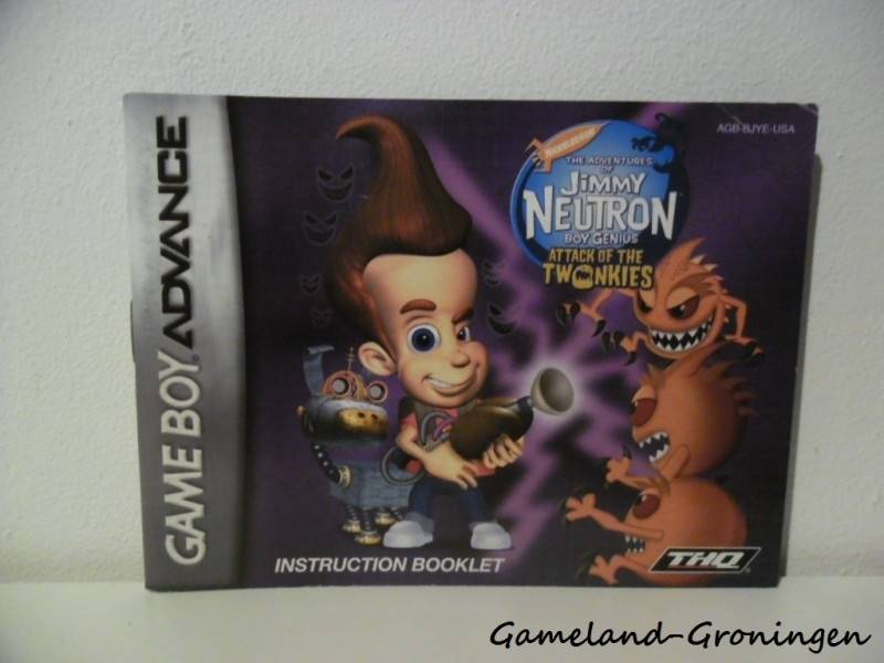 Jimmy Neutron Attack of the Twonkies (Handleiding, USA)