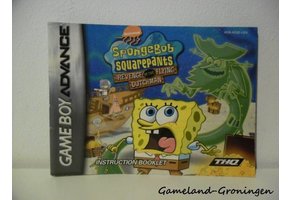 Spongebob Squarepants Revenge of the Flying Dutchman (Handleiding, USA)