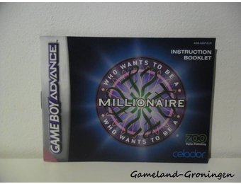 Who Wants To Be A Millionaire (Handleiding, EUR)